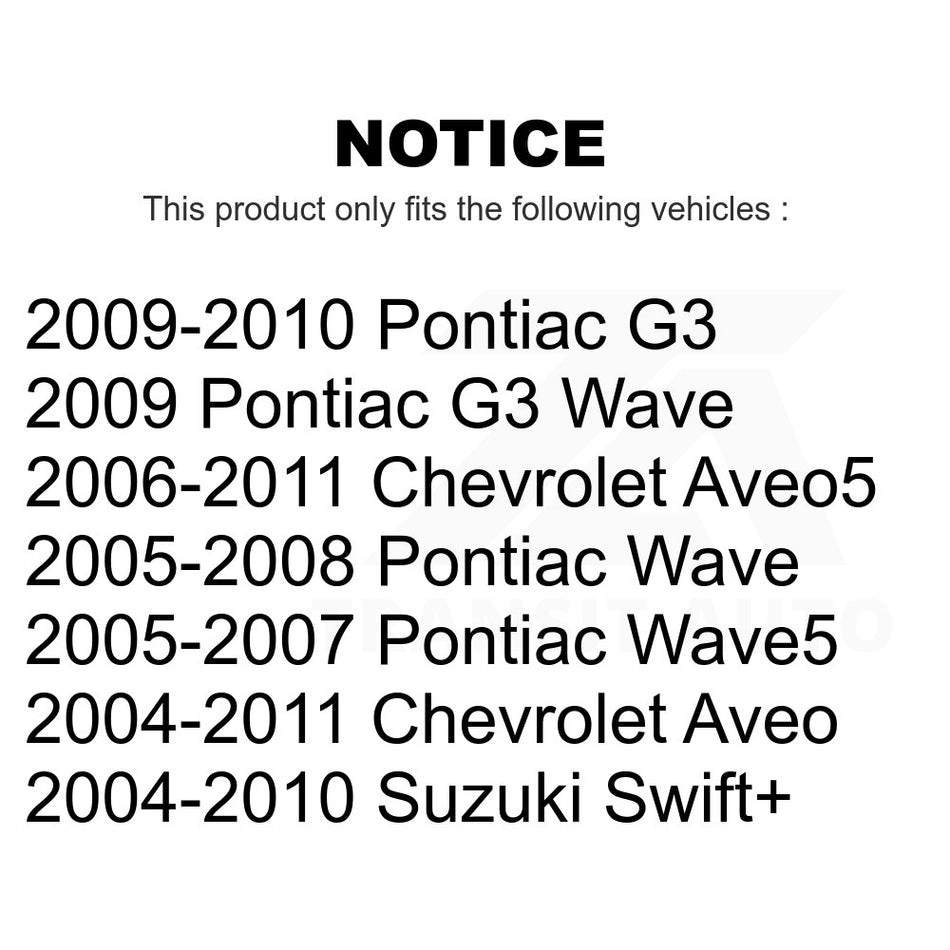 Front Right Outer Steering Tie Rod End 72-ES800034 For Chevrolet Aveo Aveo5 Pontiac G3 Suzuki Wave Wave5 Swift+