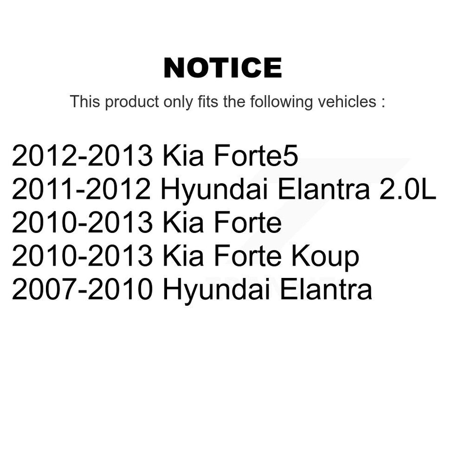 Front Left Outer Steering Tie Rod End 72-ES800229 For Hyundai Elantra Kia Forte Koup Forte5