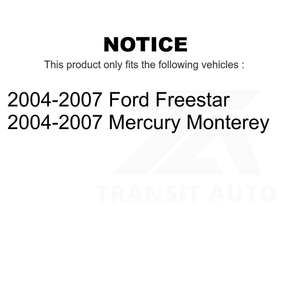 Front Outer Steering Tie Rod End 72-ES80991 For 2004-2007 Ford Freestar Mercury Monterey