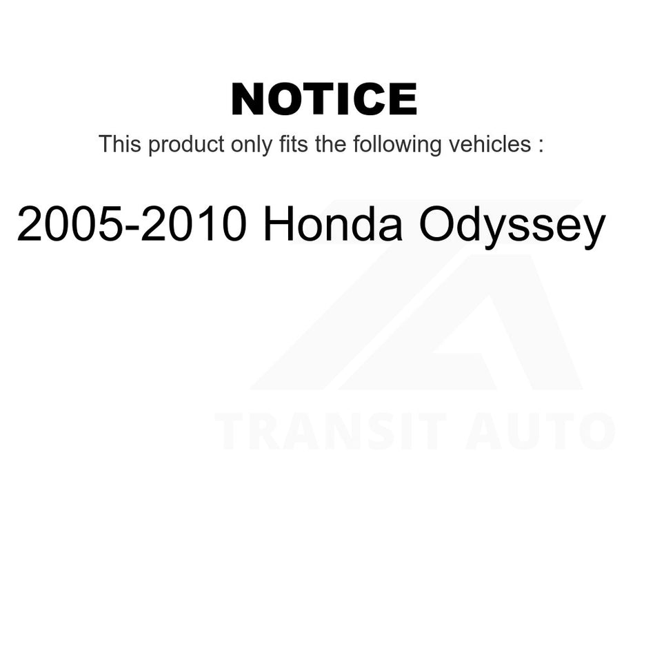 Front Inner Steering Tie Rod End 72-EV800226 For 2005-2010 Honda Odyssey