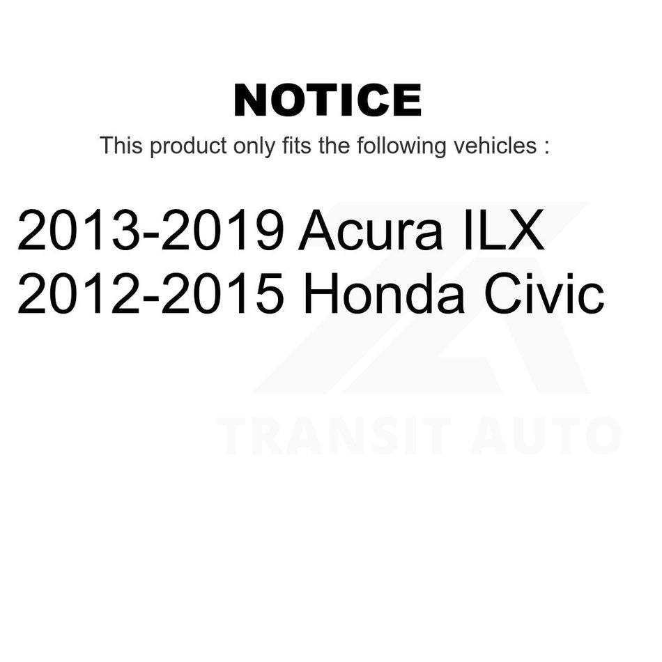 Front Inner Steering Tie Rod End 72-EV800906 For Honda Civic Acura ILX