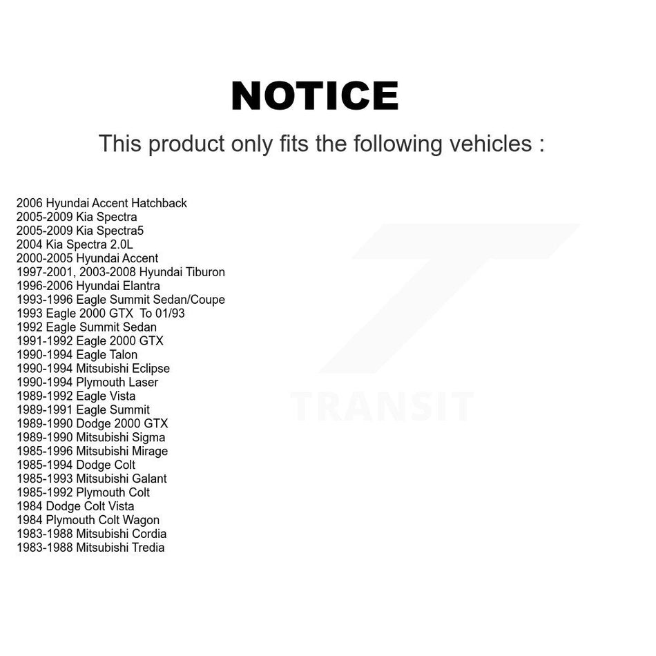 Front Lower Suspension Ball Joint 72-K500031 For Hyundai Elantra Kia Accent Spectra Tiburon Spectra5