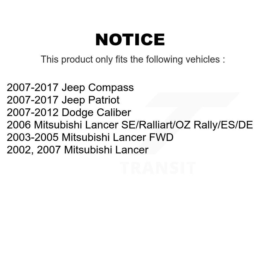 Front Lower Suspension Ball Joint 72-K500063 For Jeep Patriot Compass Dodge Caliber Mitsubishi