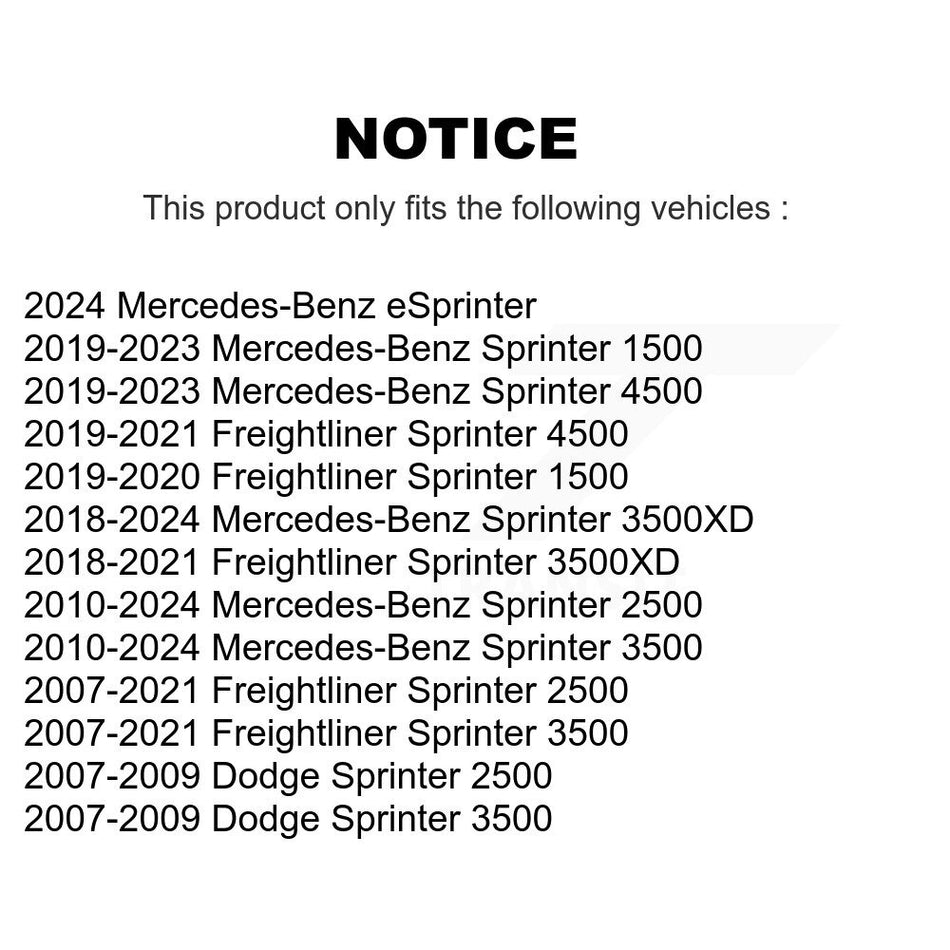 Front Lower Suspension Ball Joint 72-K500113 For Mercedes-Benz Sprinter 2500 3500 Dodge 4500 3500XD