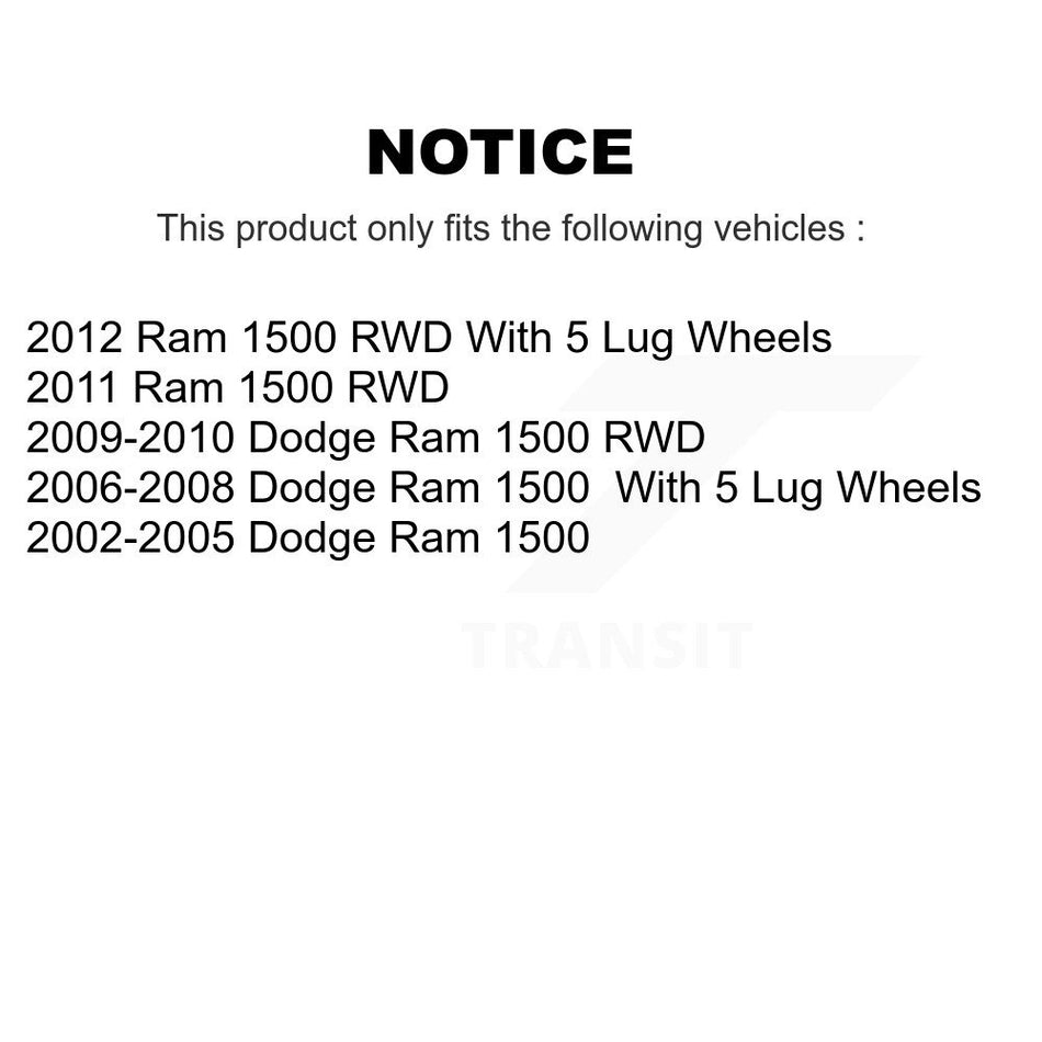 Front Lower Suspension Ball Joint 72-K7411 For Dodge Ram 1500