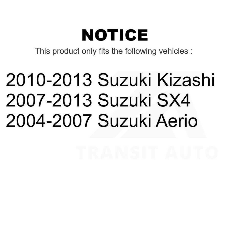 Front Suspension Stabilizer Bar Link Kit 72-K750060 For Suzuki SX4 Kizashi Aerio