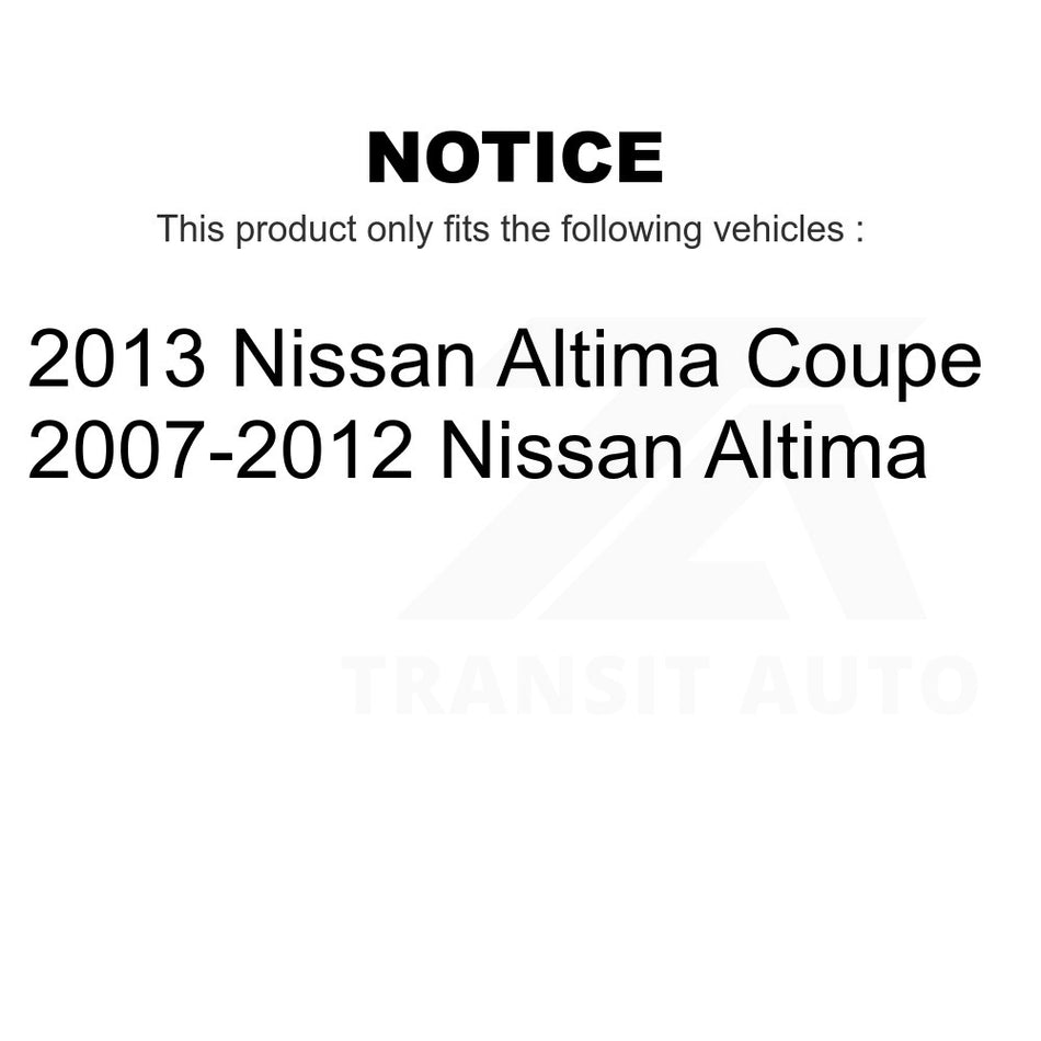 Front Left Suspension Stabilizer Bar Link Kit 72-K750095 For Nissan Altima