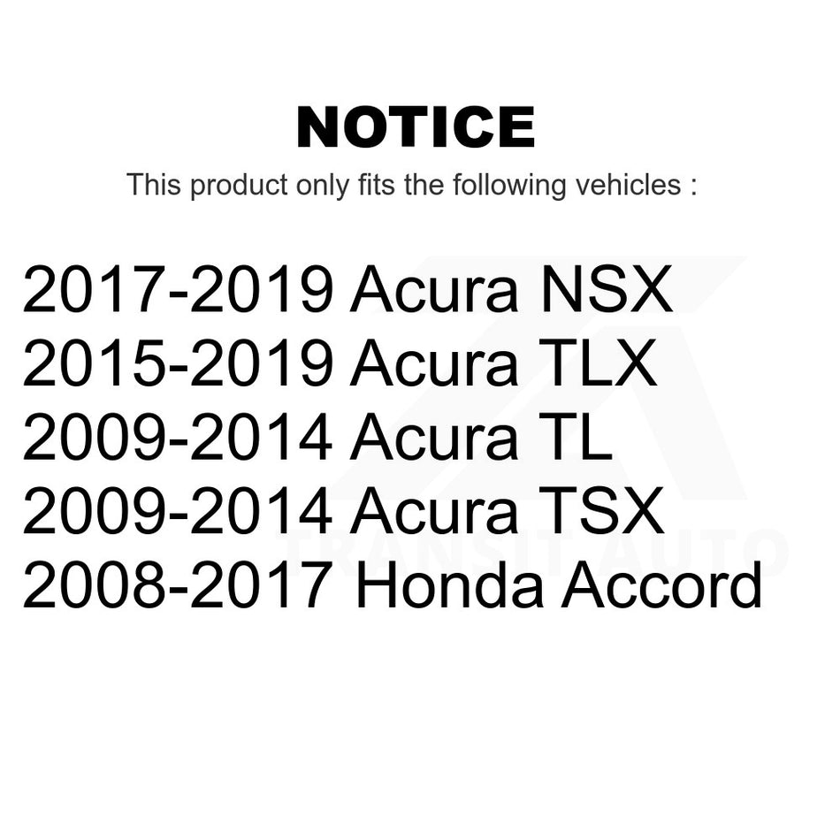 Rear Right Suspension Stabilizer Bar Link Kit 72-K750153 For Honda Accord Acura TLX TL TSX NSX