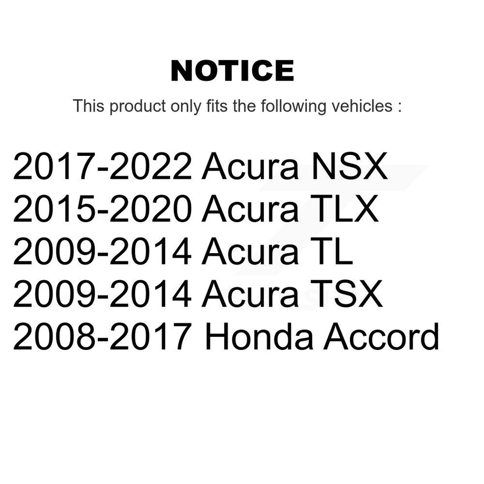 Rear Right Suspension Stabilizer Bar Link Kit 72-K750153 For Honda Accord Acura TLX TL TSX NSX