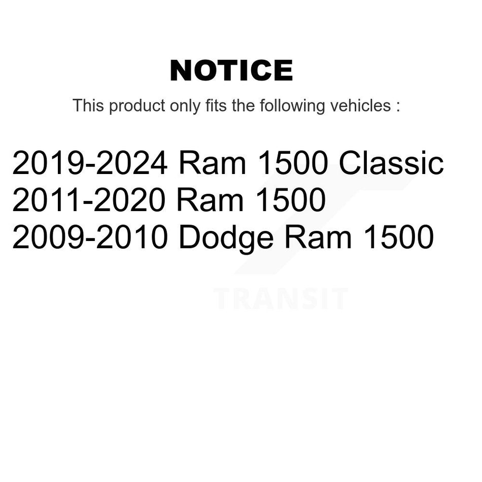 Rear Suspension Stabilizer Bar Link Kit 72-K750396 For Ram 1500 Classic Dodge