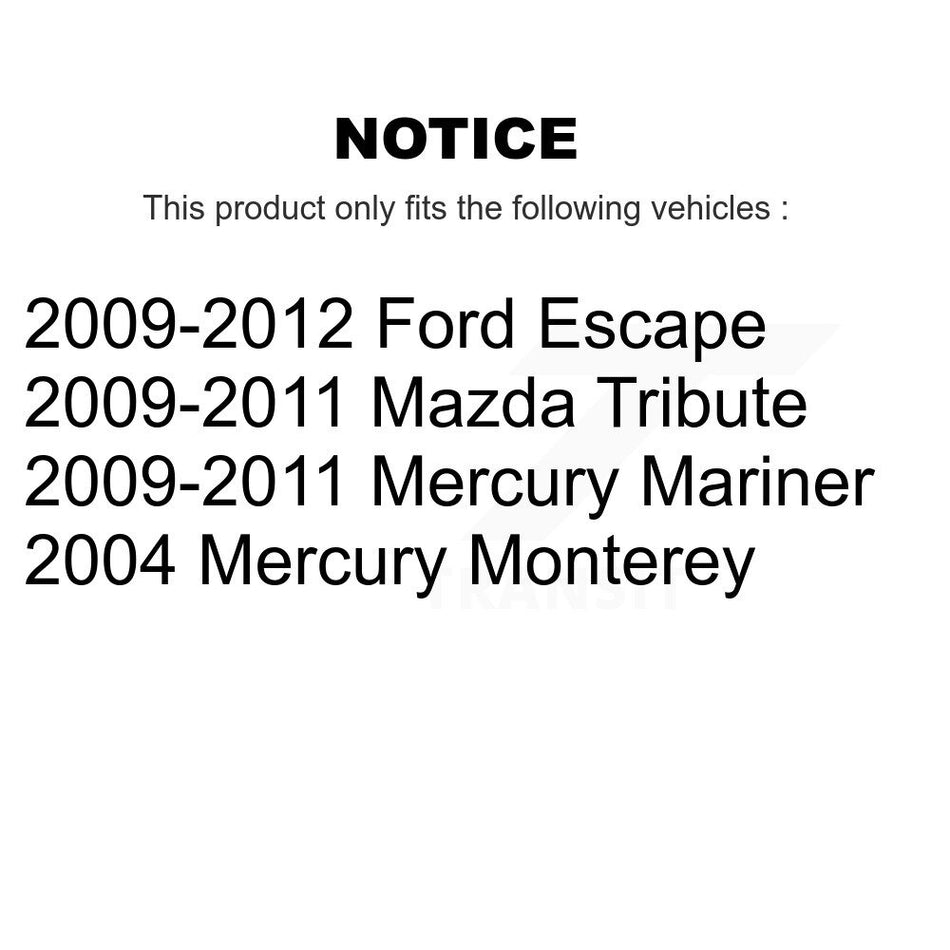 Rear Suspension Stabilizer Bar Link Kit 72-K750571 For Ford Escape Mazda Tribute Mercury Mariner