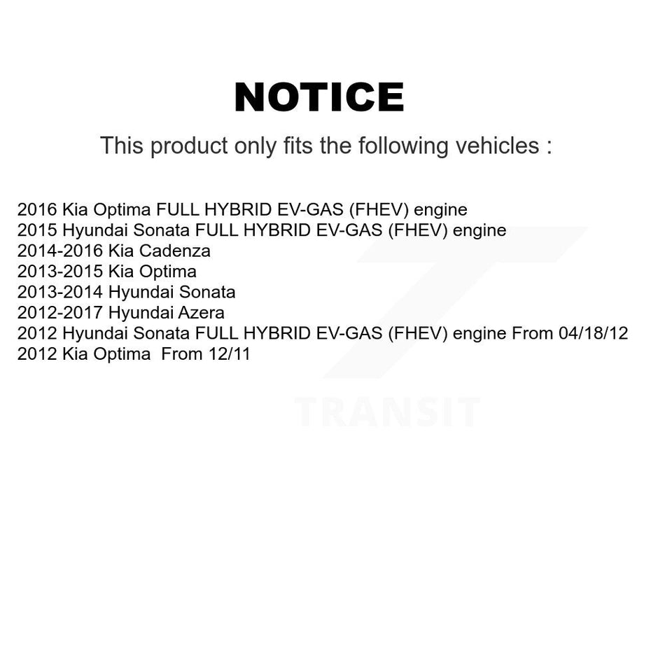 Front Suspension Stabilizer Bar Link Kit 72-K750658 For Hyundai Sonata Kia Optima Cadenza Azera