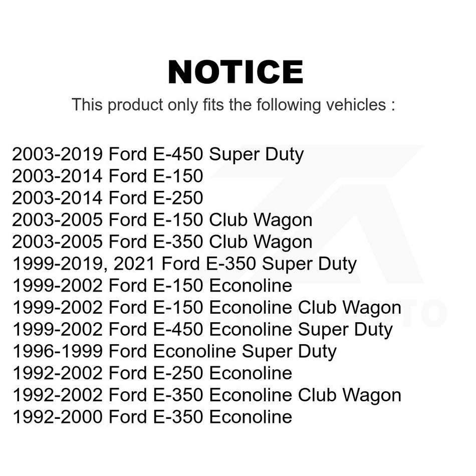 Front Lower Suspension Ball Joint 72-K80197 For Ford E-350 Super Duty E-250 E-150 Econoline Club Wagon E-450