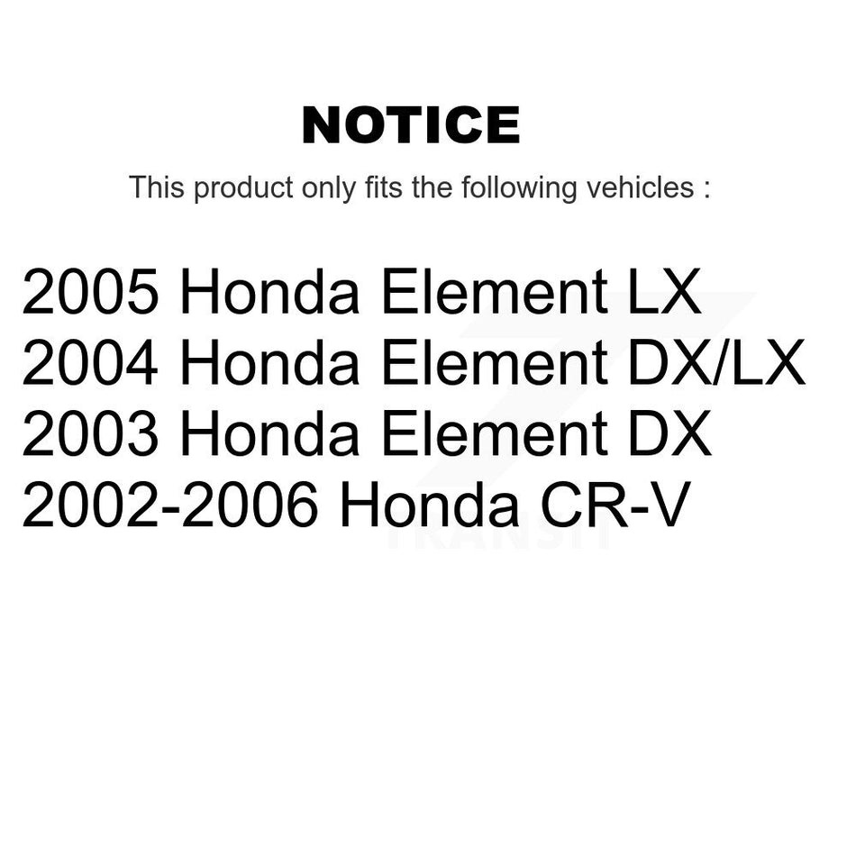 Front Lower Suspension Ball Joint 72-K80223 For Honda CR-V Element