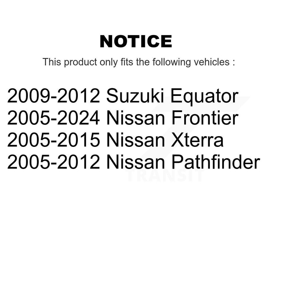 Front Right Suspension Stabilizer Bar Link Kit 72-K80471 For Nissan Frontier Pathfinder Xterra