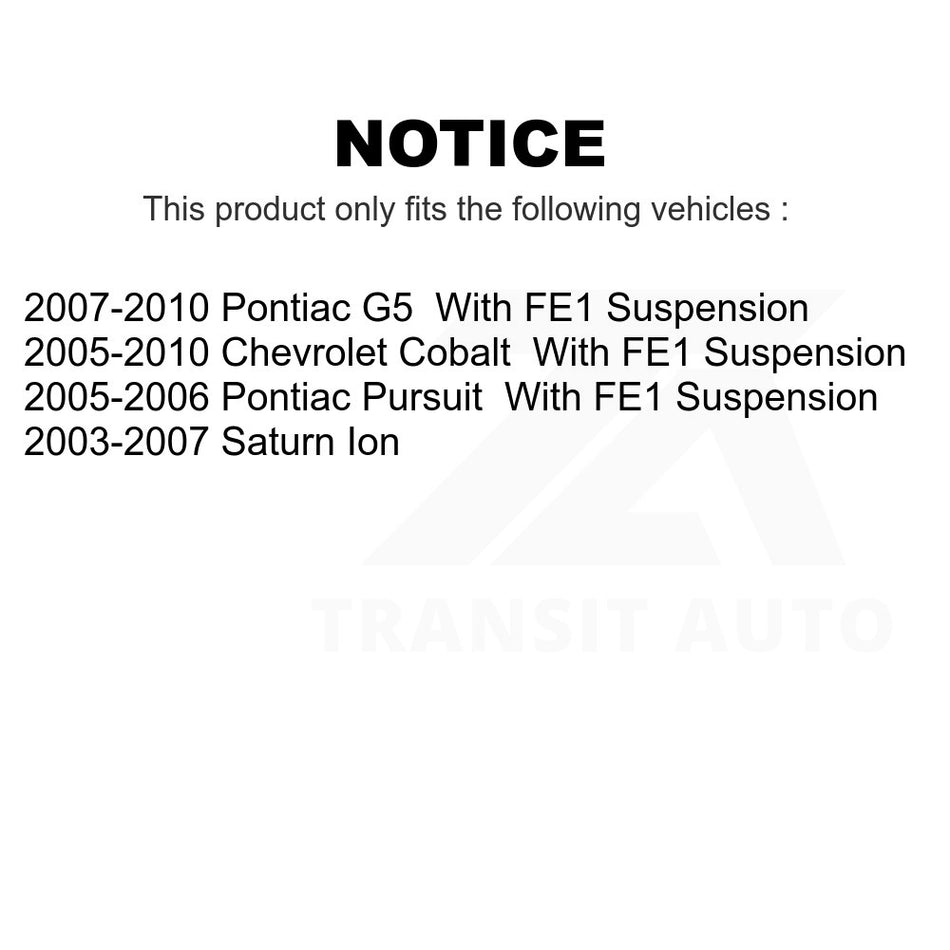 Front Lower Suspension Ball Joint 72-K80566 For Chevrolet Cobalt Saturn Ion Pontiac G5 Pursuit