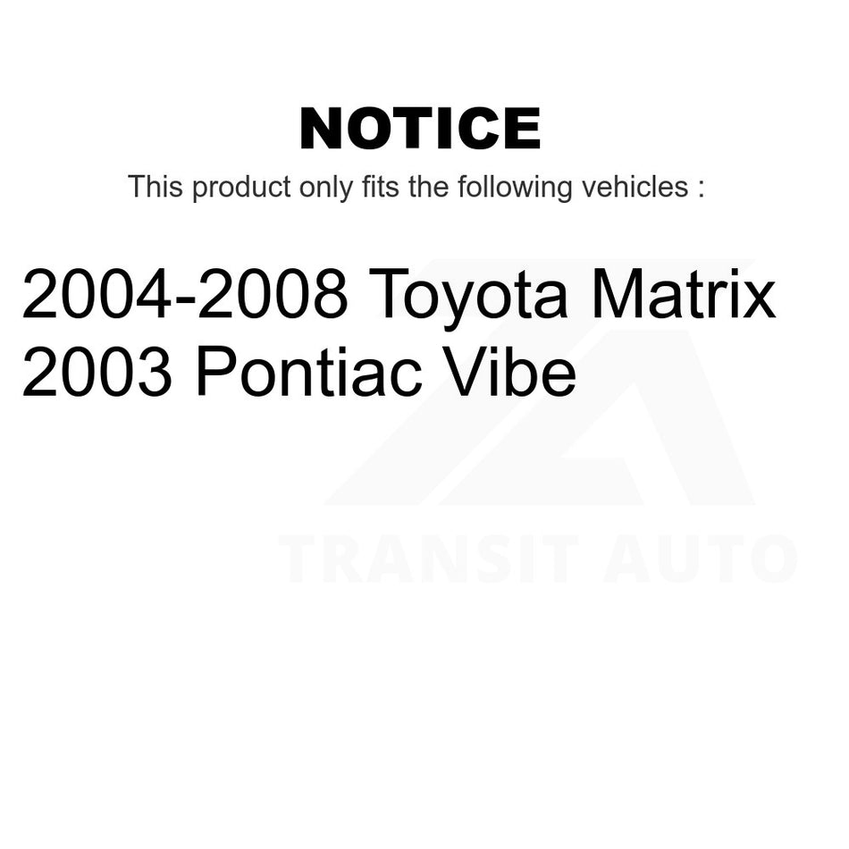 Front Lower Suspension Ball Joint 72-K80595 For Toyota Matrix Pontiac Vibe