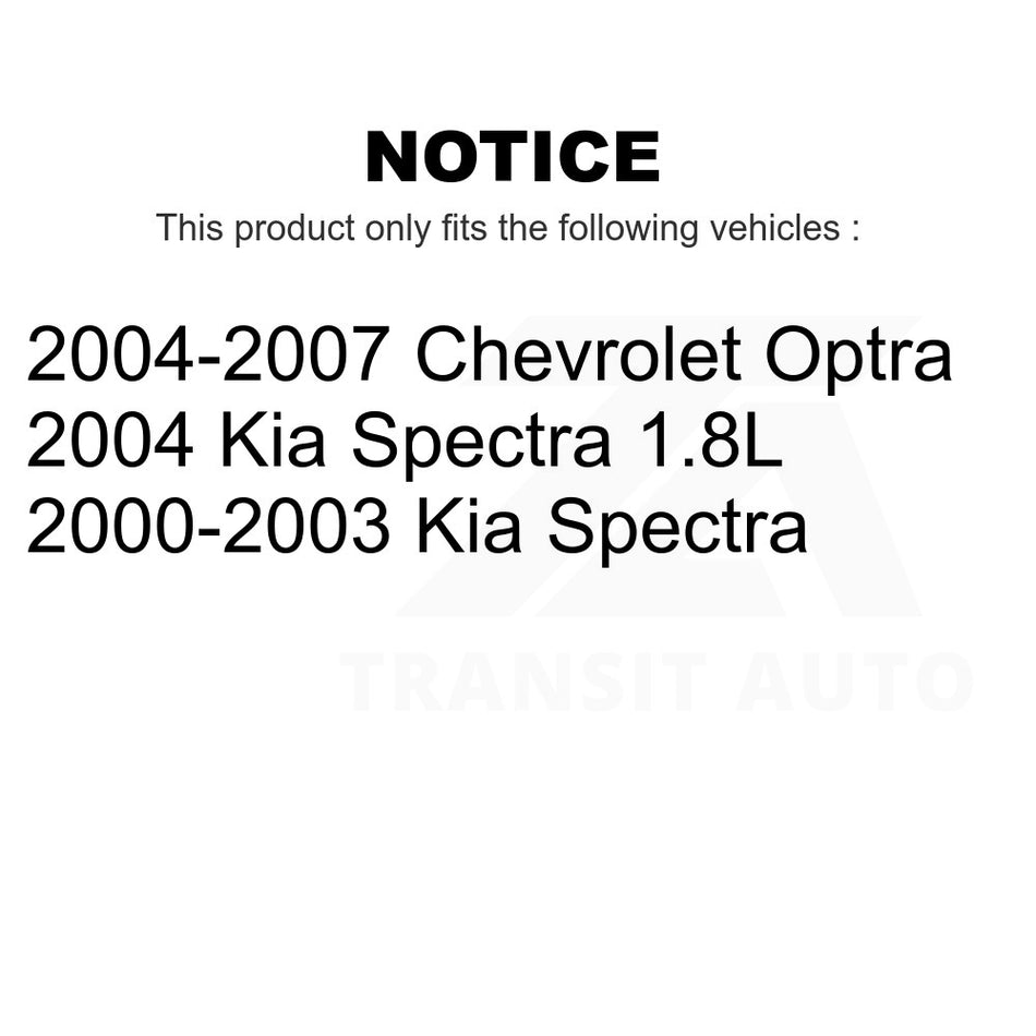 Front Suspension Stabilizer Bar Link Kit 72-K90371 For Kia Spectra Chevrolet Optra