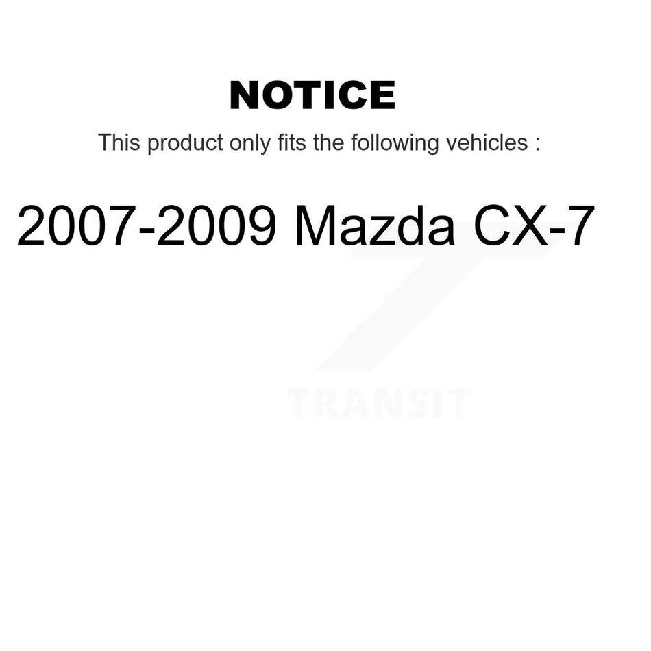 Rear Shock Absorber 78-37313 For 2007-2009 Mazda CX-7