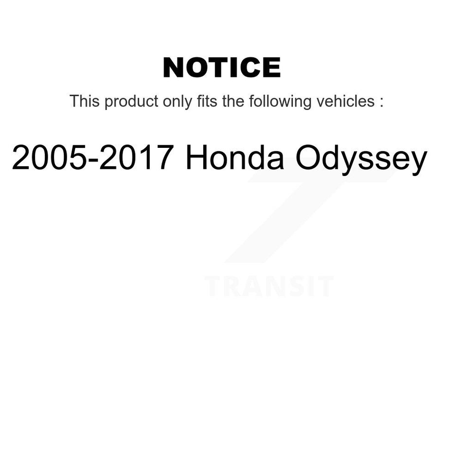 Rear Shock Absorber 78-37316 For 2005-2017 Honda Odyssey