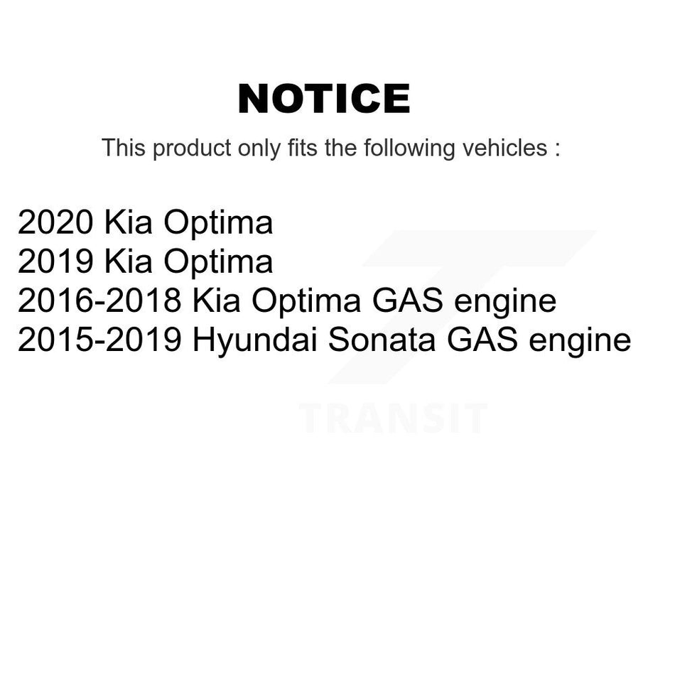 Rear Shock Absorber 78-5551 For Hyundai Sonata Kia Optima