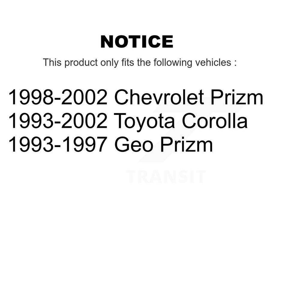 Front Right Suspension Strut 78-71951 For Toyota Corolla Prizm Chevrolet Geo