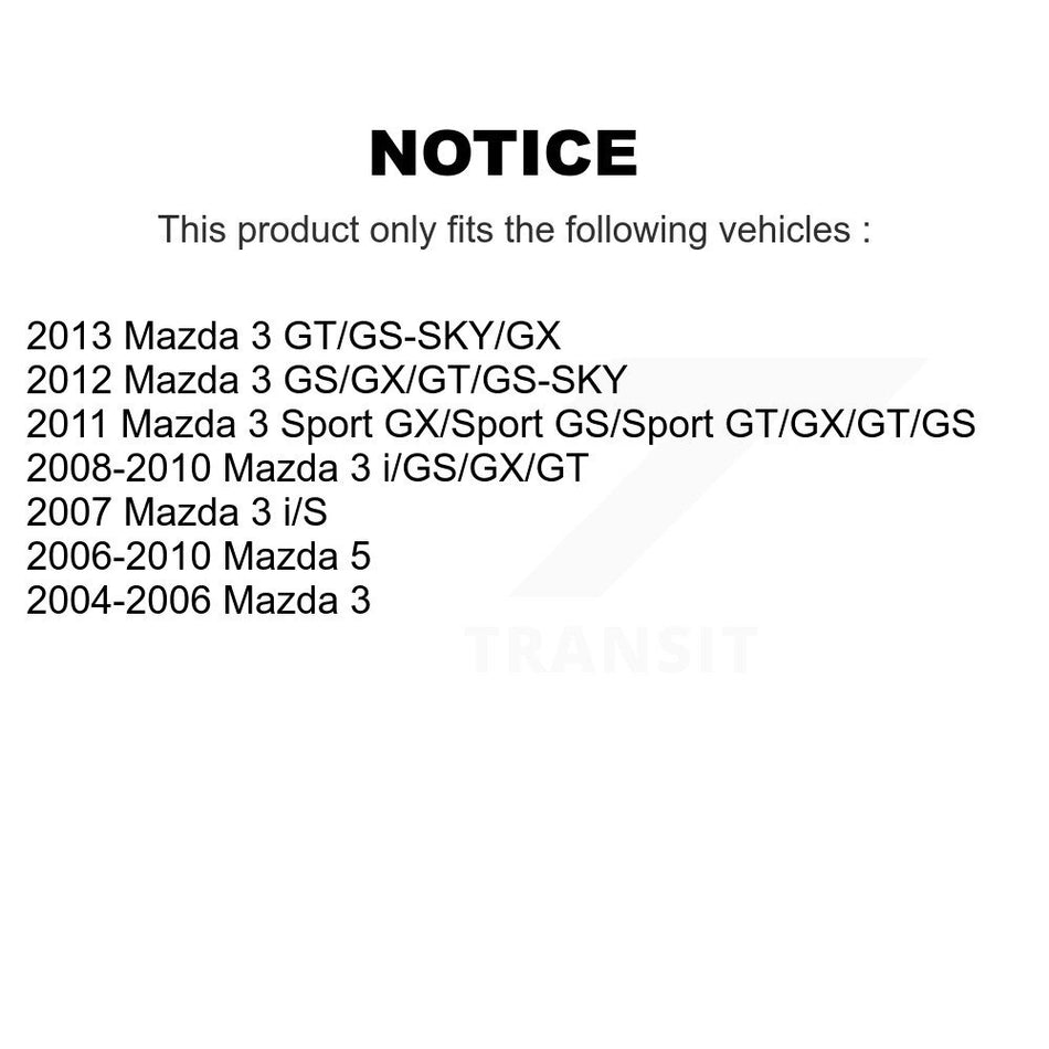 Front Left Suspension Strut 78-72264 For Mazda 3 5