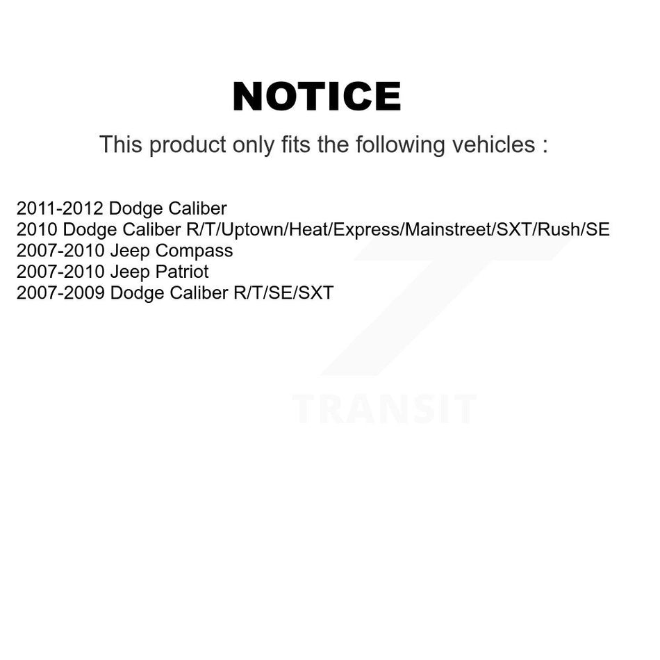 Rear Suspension Strut 78-72401 For Jeep Dodge Caliber Patriot Compass