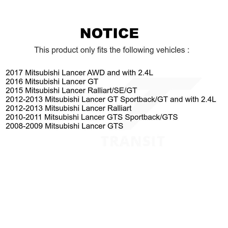 Front Right Suspension Strut 78-72504 For Mitsubishi Lancer