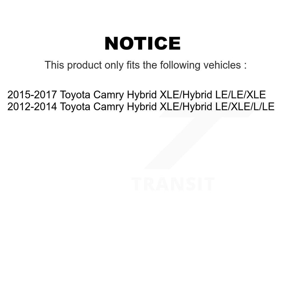 Rear Right Suspension Strut 78-72942 For Toyota Camry