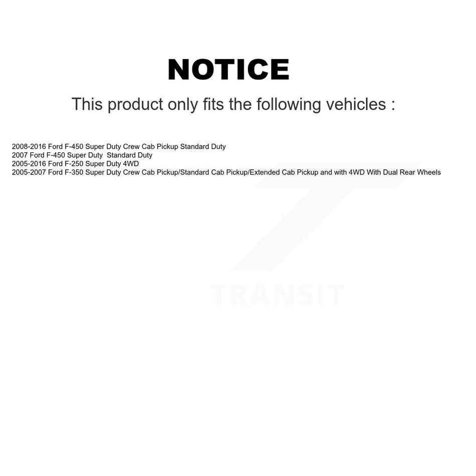 Rear Shock Absorber 78-911267 For Ford F-250 Super Duty F-350 F-450