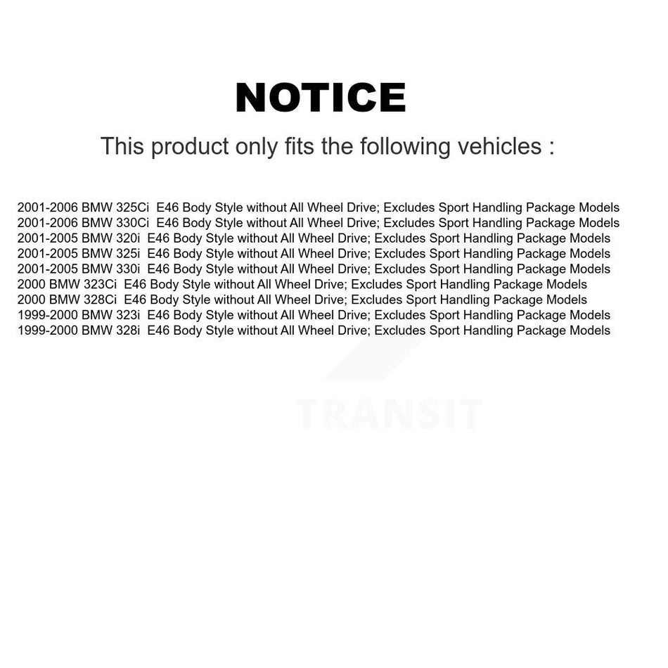 Front Right Suspension Strut Coil Spring Assembly 78A-11372 For BMW 330Ci 325i 325Ci 320i 330i 323i