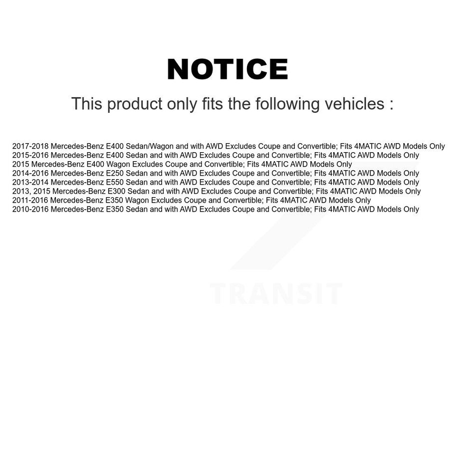 Front Suspension Strut Coil Spring Assembly 78A-11810 For Mercedes-Benz E350 E400 E250 E550 E300