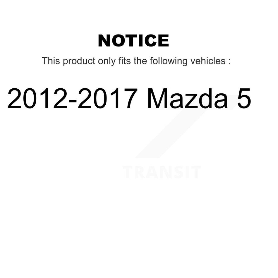 Front Left Suspension Strut Coil Spring Assembly 78A-13083 For 2012-2017 Mazda 5