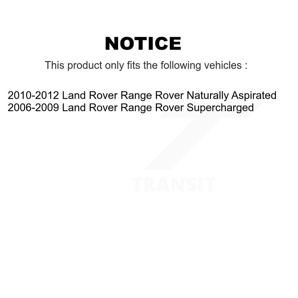 Front Disc Brake Rotor (1 Piece Only) 8-980532 For Land Rover Range