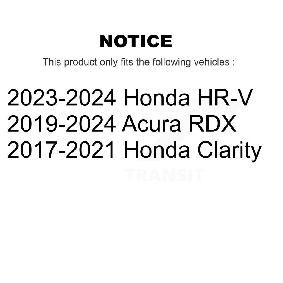 Rear Disc Brake Rotor (1 Piece Only) 8-982434 For Acura RDX Honda HR-V Clarity