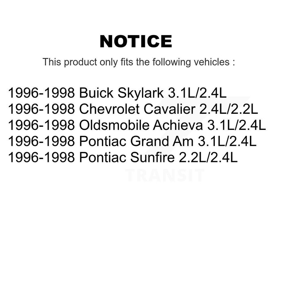 Fuel Pump Module Assembly AGY-00310290 For Pontiac Chevrolet Cavalier Sunfire Grand Am Buick Skylark