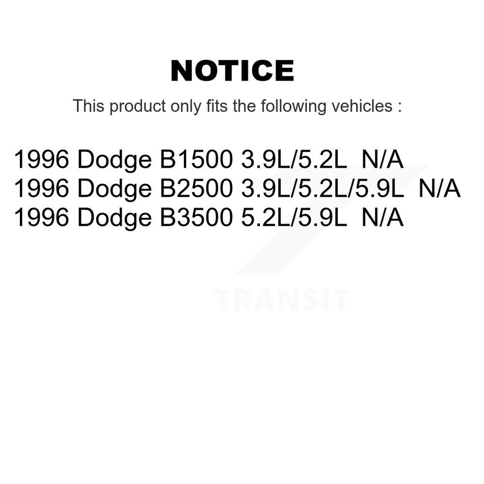 Fuel Pump Module Assembly AGY-00310377 For 1996 Dodge B2500 B3500 B1500