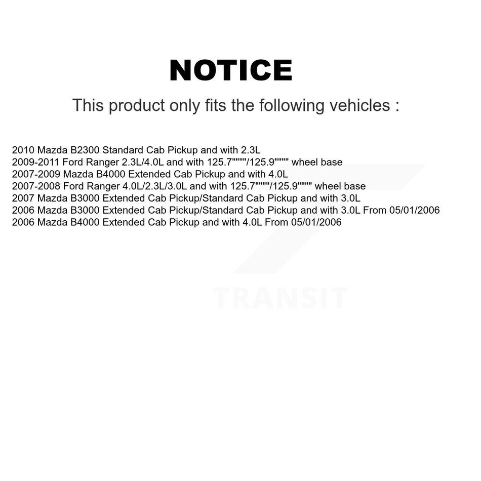 Fuel Pump Module Assembly AGY-00310497 For Ford Ranger Mazda B4000 B3000 B2300