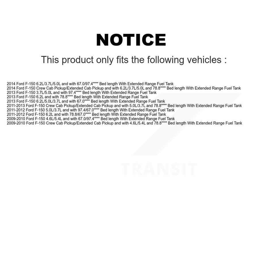 Fuel Pump Module Assembly AGY-00310575 For Ford F-150 With Extended Range Tank