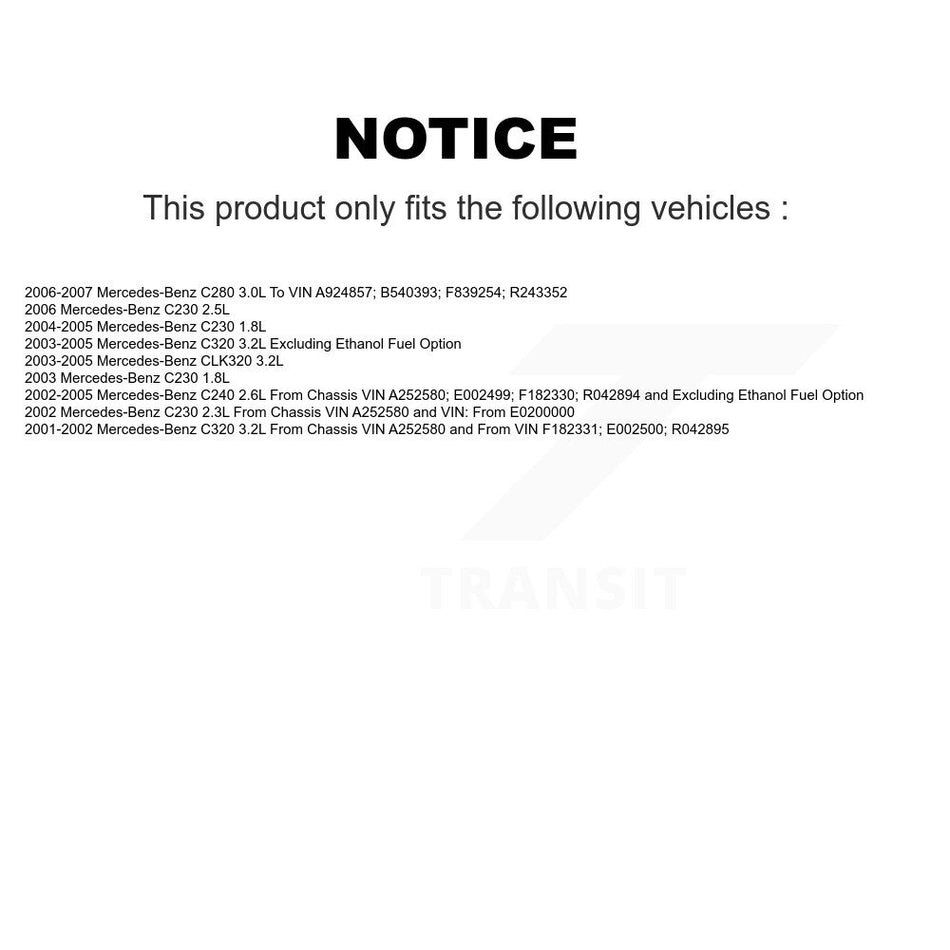 Right Fuel Pump Module Assembly AGY-00310584 For Mercedes-Benz C230 C240 C280 CLK320 C320