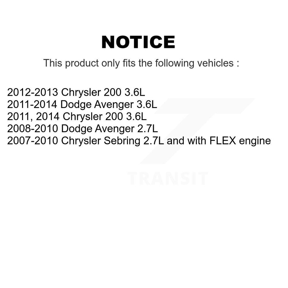 Fuel Pump Module Assembly AGY-00310651 For Chrysler 200 Dodge Avenger Sebring