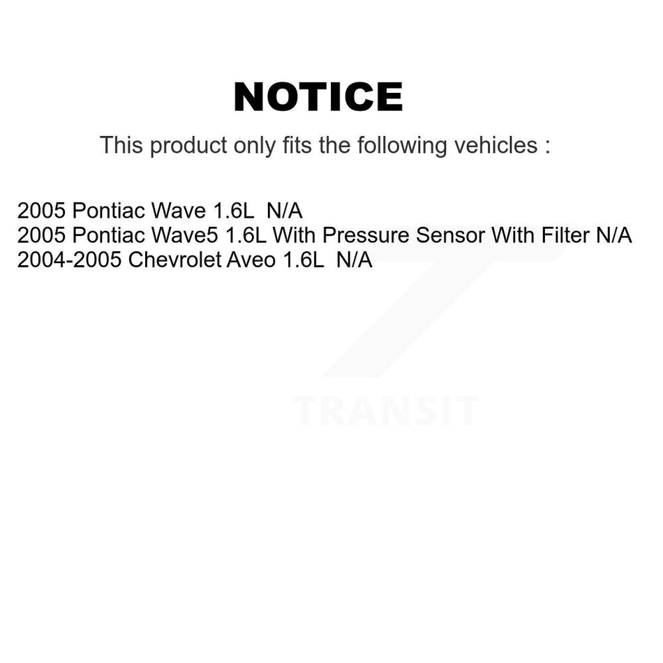 Fuel Pump Module Assembly AGY-00310657 For Chevrolet Aveo Pontiac Wave Wave5 1.6L