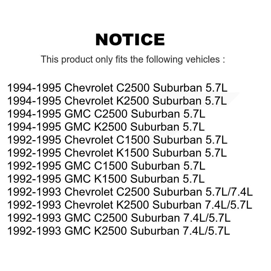Fuel Pump Sender Assembly AGY-00311204 For Chevrolet K1500 Suburban GMC C1500 K2500 C2500