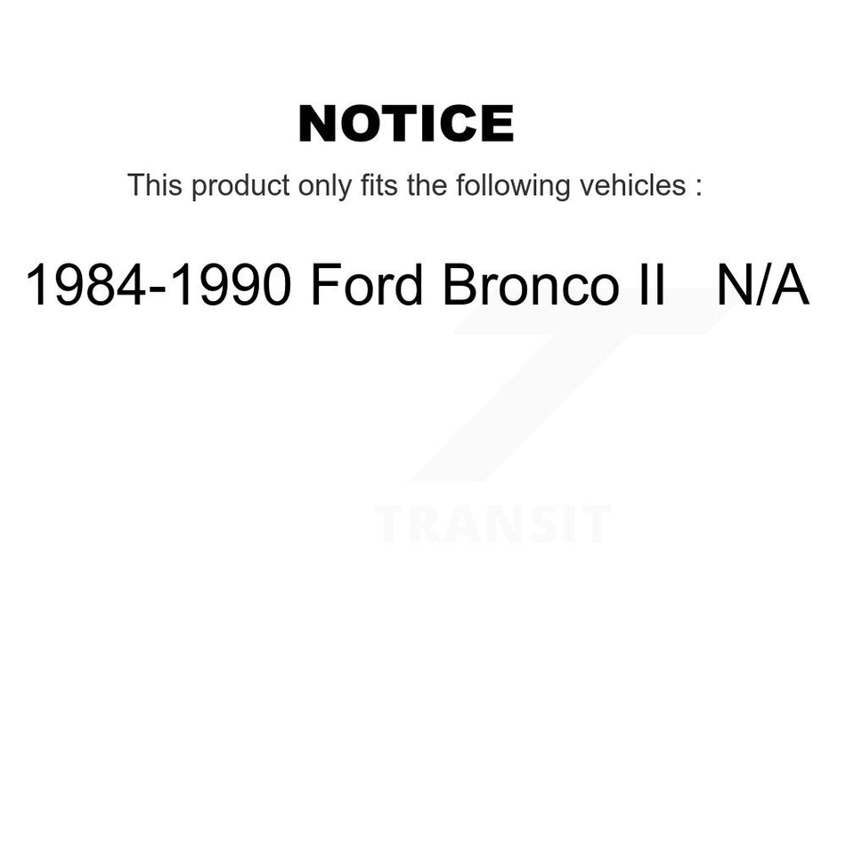 Fuel Tank Strap AGY-01110028 For 1984-1990 Ford Bronco II