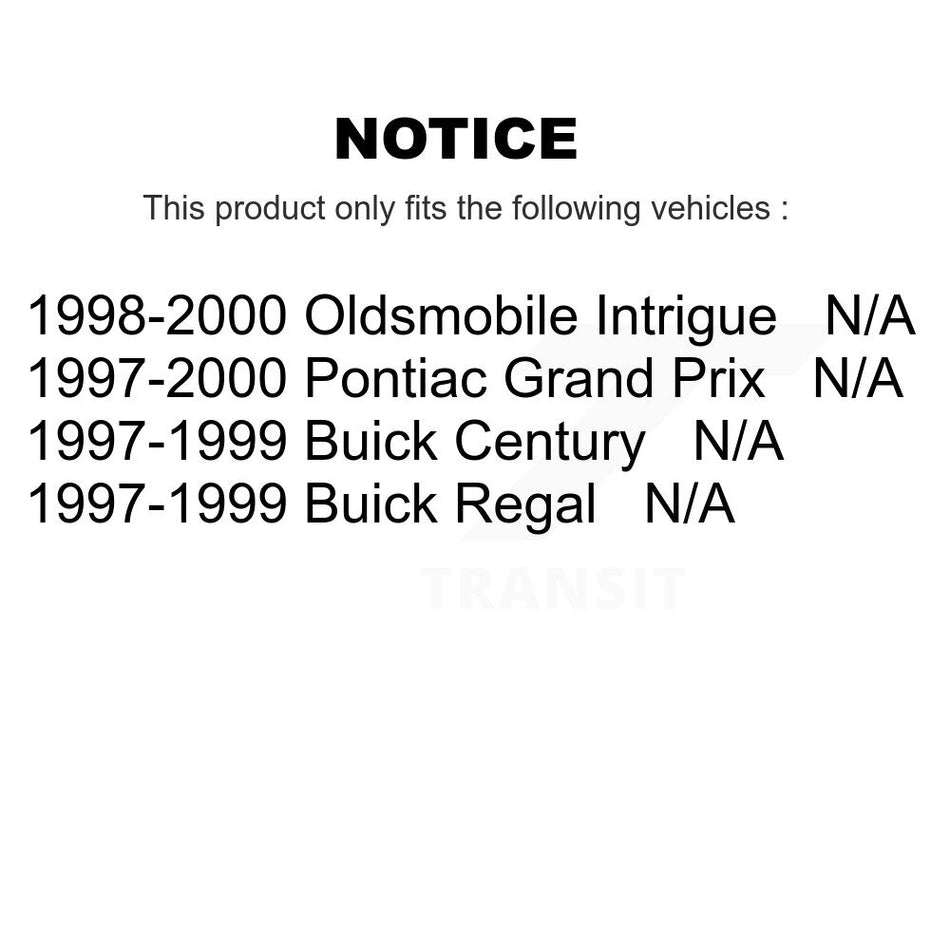 Fuel Tank Strap AGY-01110123 For Buick Century Pontiac Grand Prix Oldsmobile Intrigue Regal