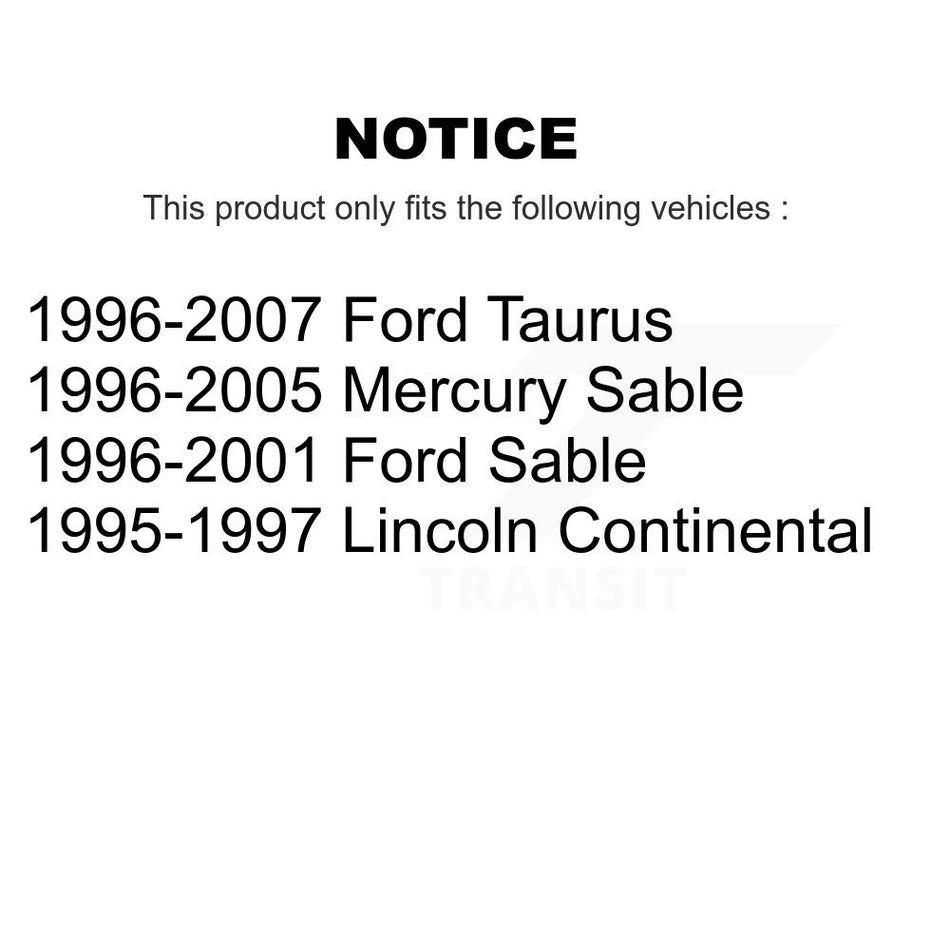 Fuel Tank Strap AGY-01110125 For Ford Taurus Mercury Sable Lincoln Continental