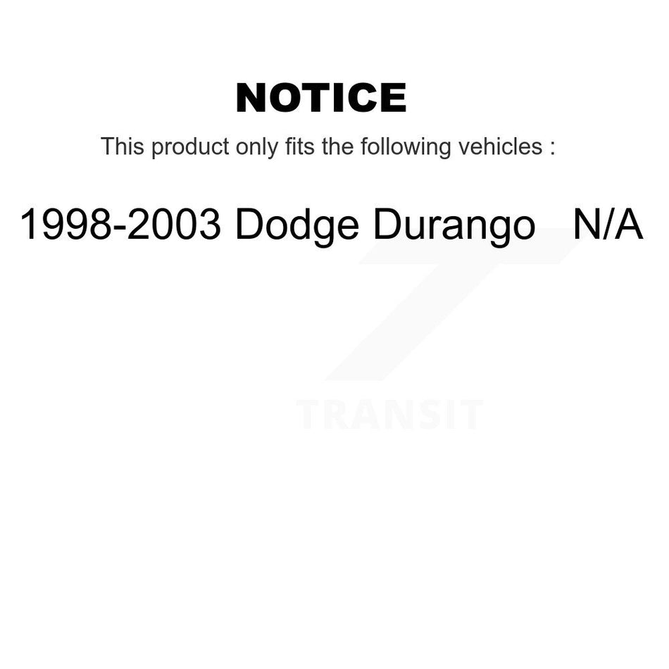 Fuel Tank Strap AGY-01110194 For 1998-2003 Dodge Durango