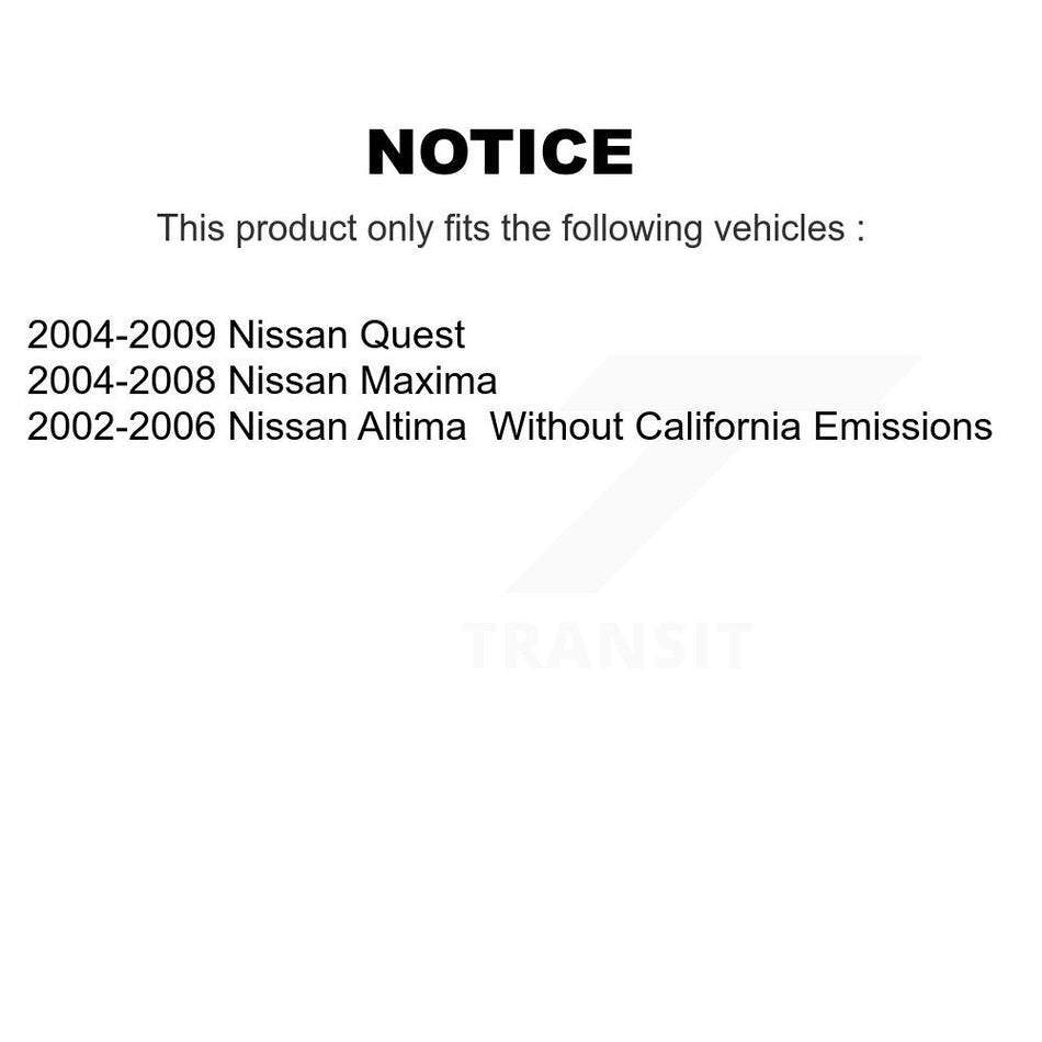 Fuel Tank Strap AGY-01110262 For Nissan Altima Maxima Quest