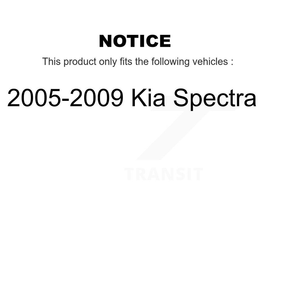 Fuel Tank Strap AGY-01110283 For 2005-2009 Kia Spectra